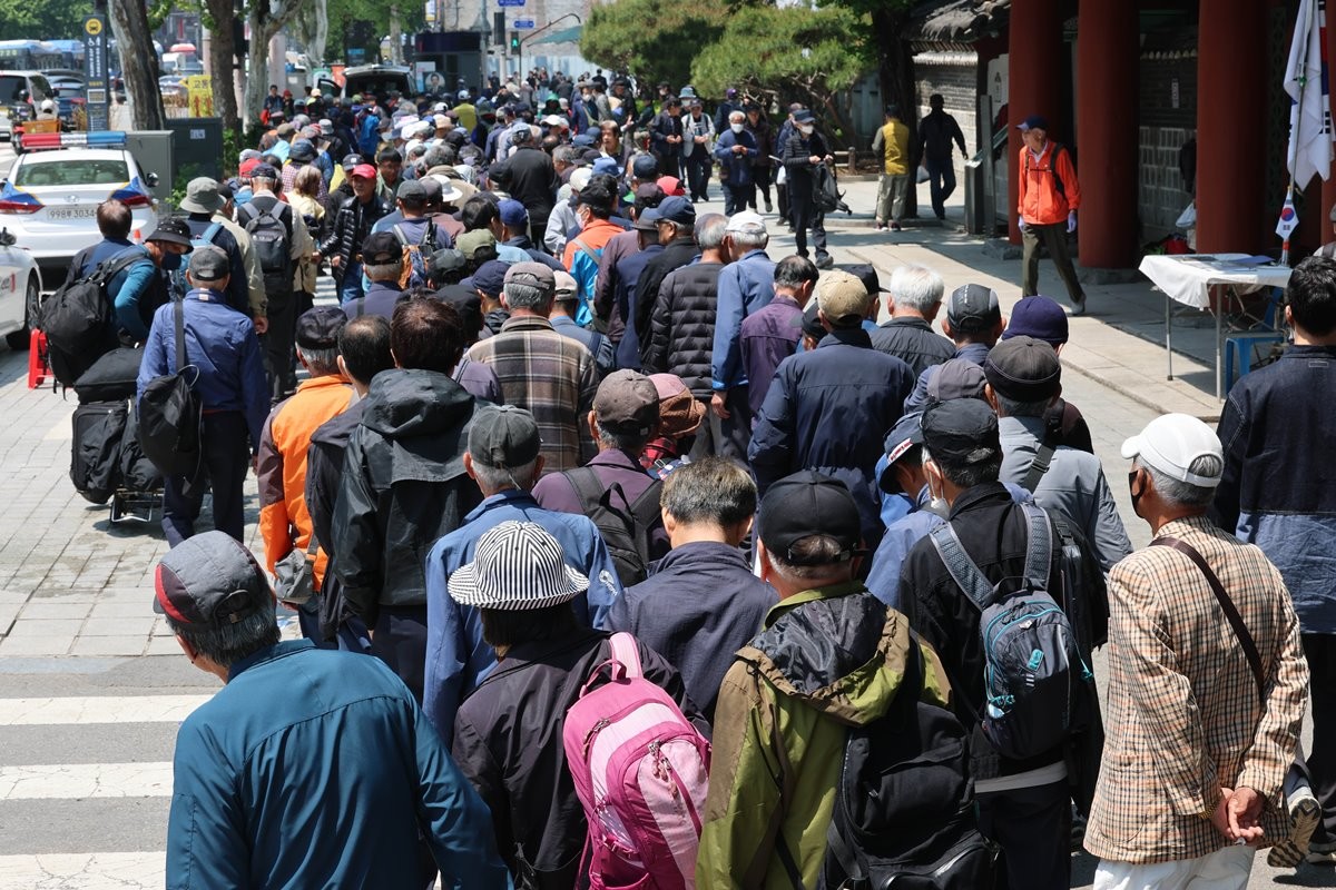 고령화 사회에 접어든 한국 / 뉴스1