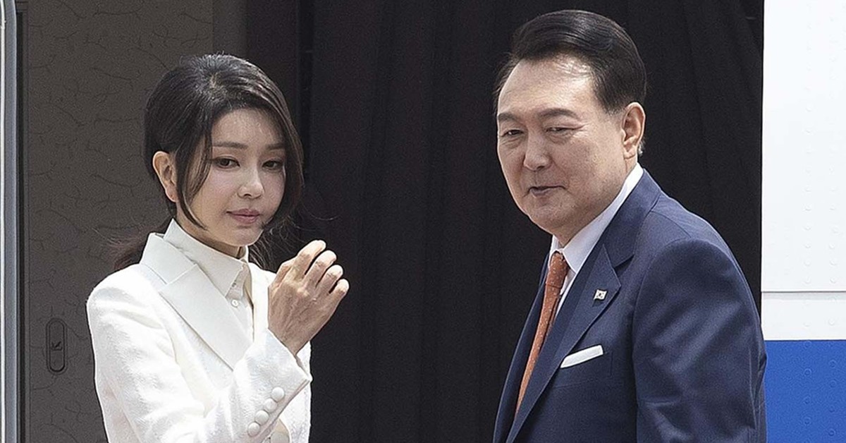 윤석열 전 대통령 부부 / 뉴스1