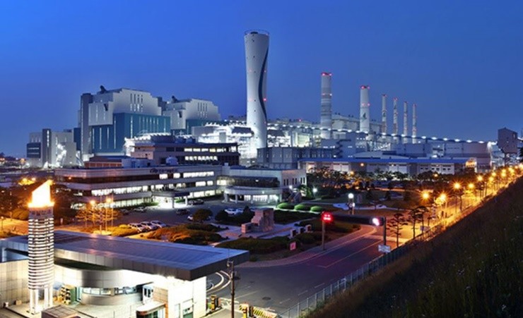 한국서부발전(주) 태안발전본부 전경.