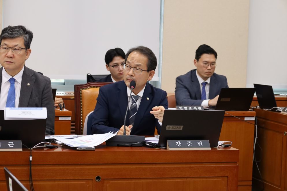 국회 정무위원회 강준현 의원 ( 더불어민주당 , 세종을 ) / 의원실 제공