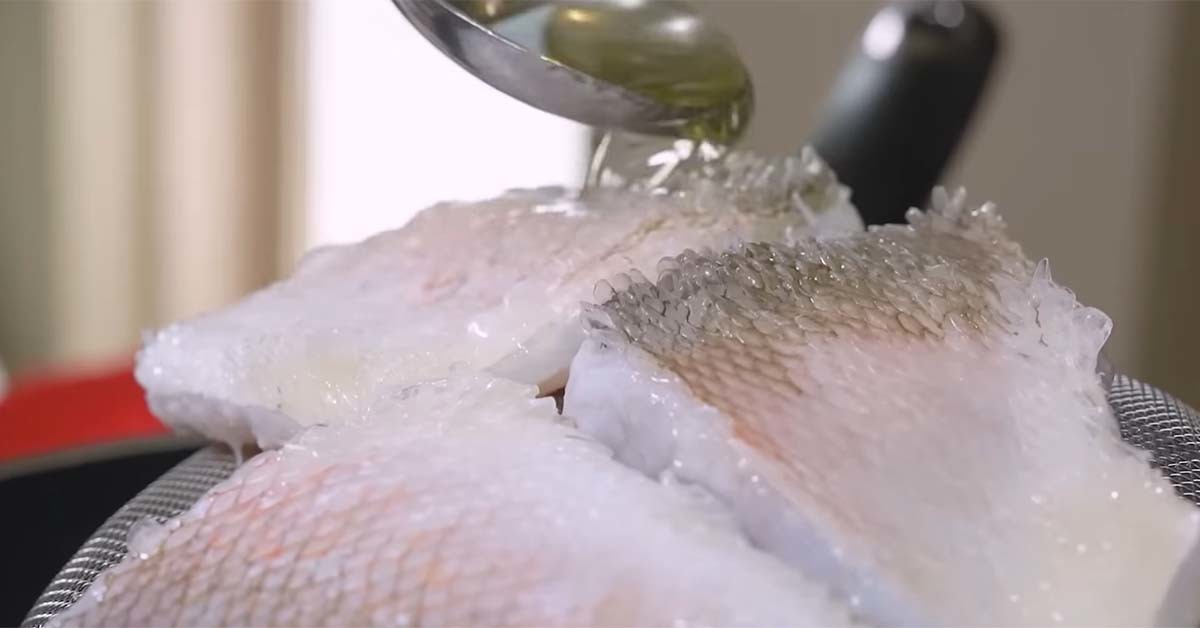 옥두어 비늘구이 / '입질의추억TV' 유튜브