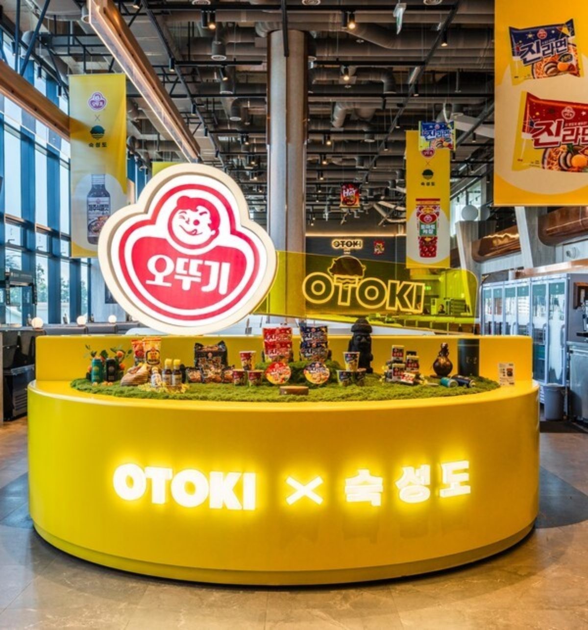 오뚜기x숙성도 협업 현장. / 오뚜기