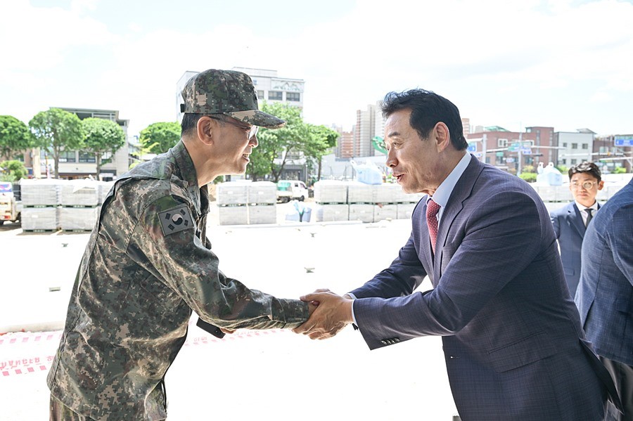 드론작전사령관 접견