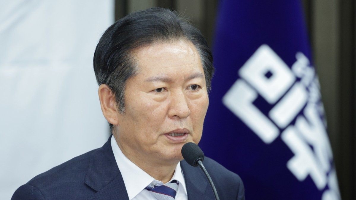 정청래 더불어민주당 대표. / 뉴스1