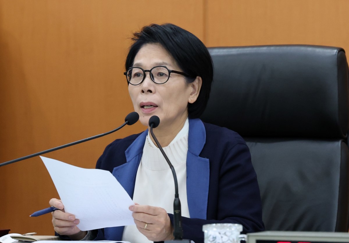 국회 과학기술정보방송통신위원장인 최민희 더불어민주당 의원. / 뉴스1