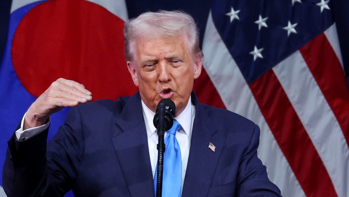 특별연설하는 미 트럼프 대통령 / 뉴스1