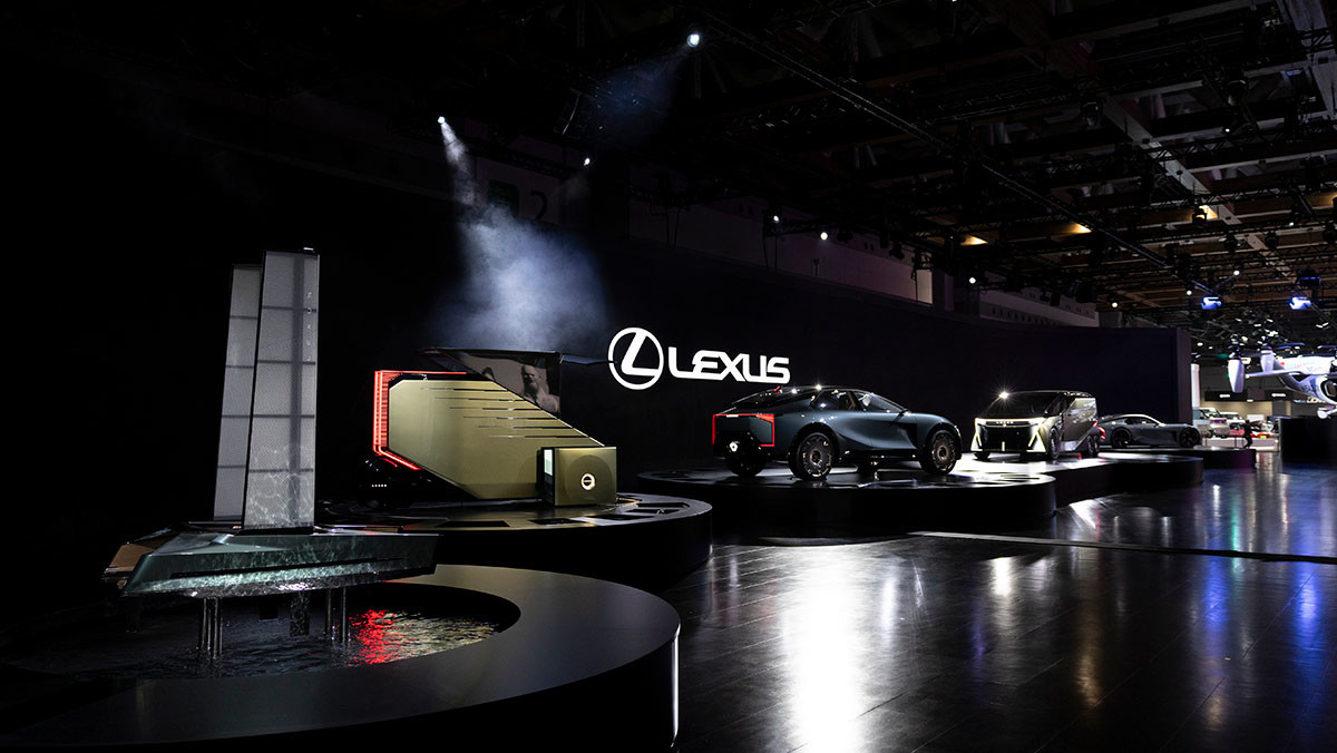 일본 모빌리티쇼 2025의 렉서스 부스. / 한국토요타자동차