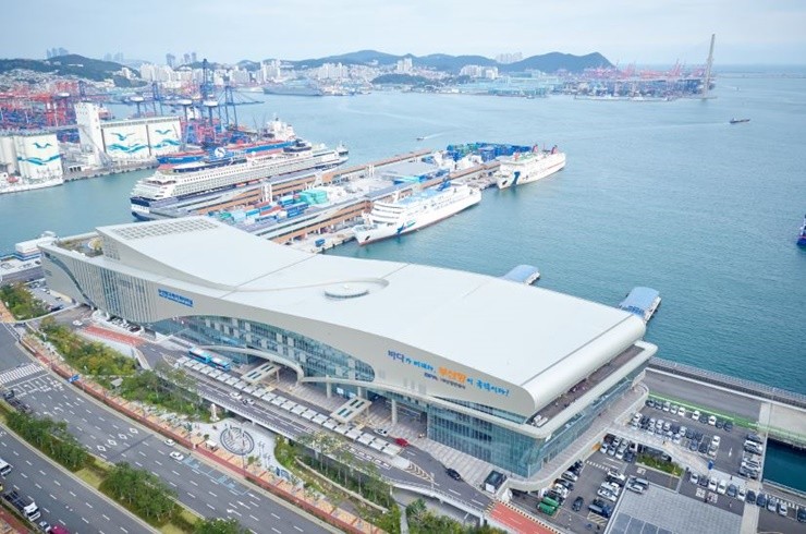 국제여객터미널전경. / 사진제공=항만공사