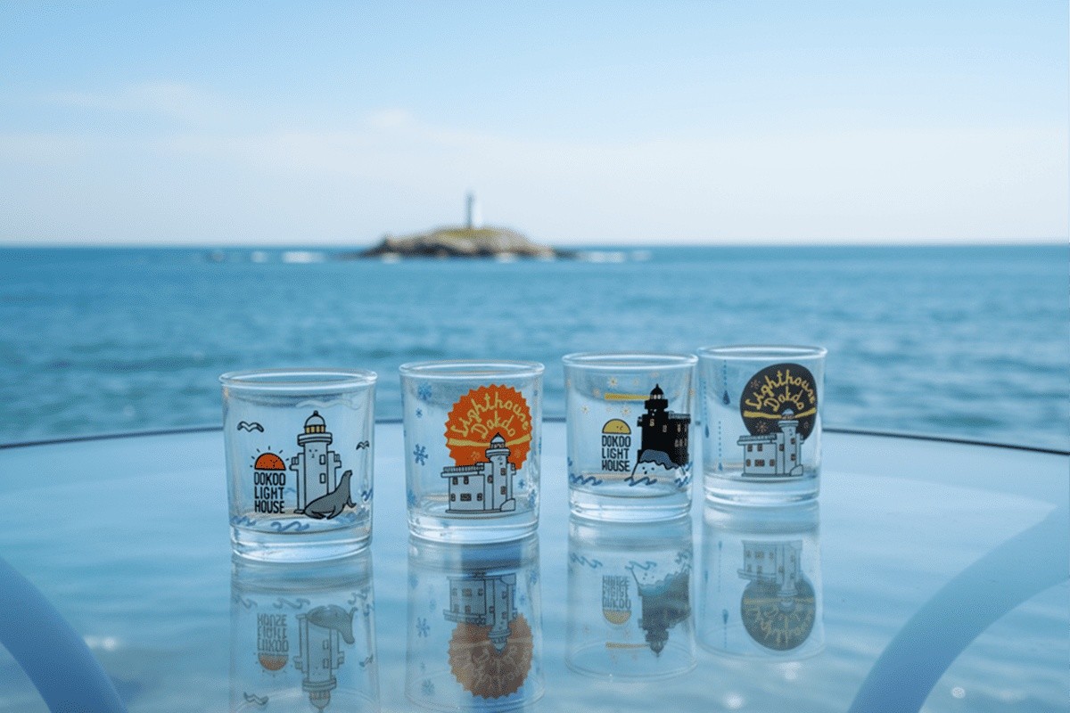 독도의 날 기념 특별 굿즈 '독도 한잔 미니컵' / 한국항로표지기술원
