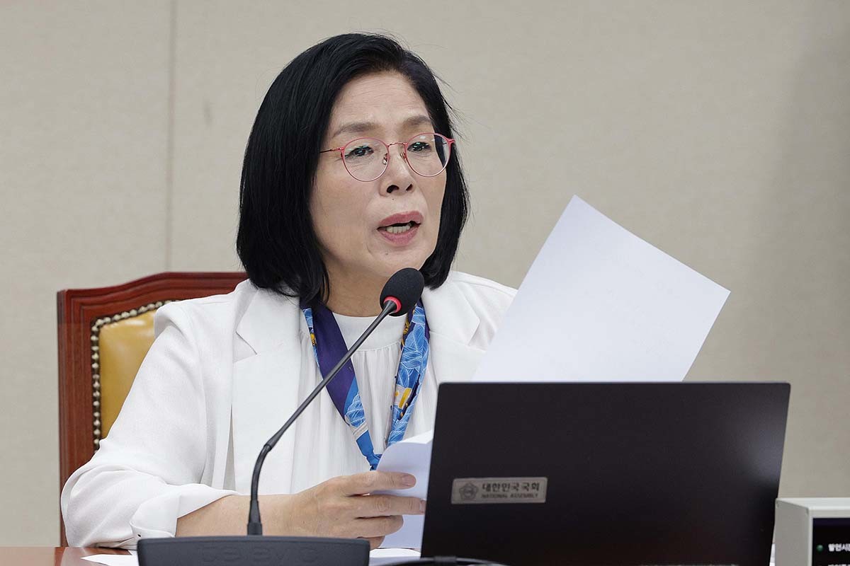 더불어민주당 소속 최민희 과학기술정보방송통신위원회 위원장. / 뉴스1