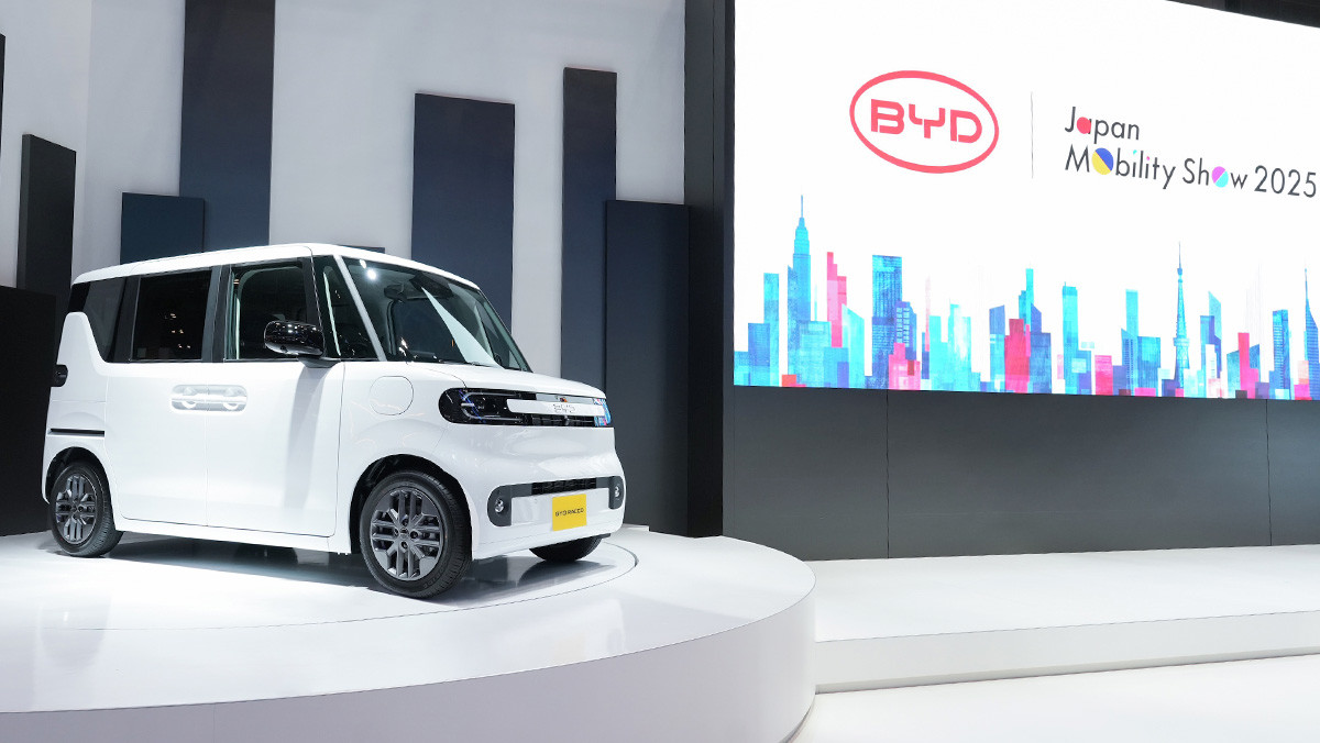 BYD가 일본 경차 시장을 공략하기 위해 제작한 경형 전기차 라코. / BYD코리아