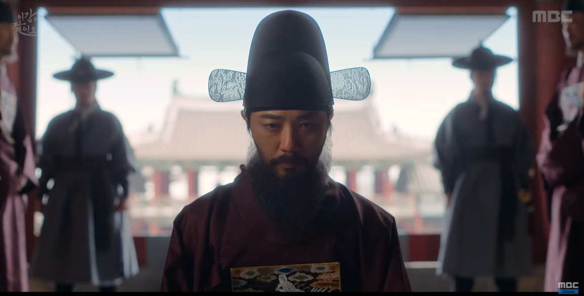 극중 좌의정 김한철을 연기하는 배우 진구 / MBC