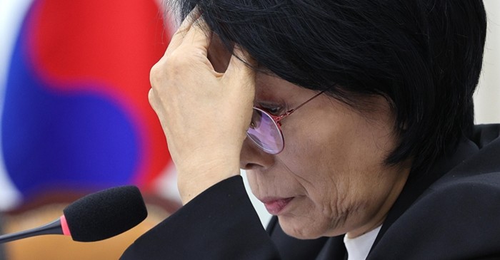 최민희 위원장 / 뉴스1