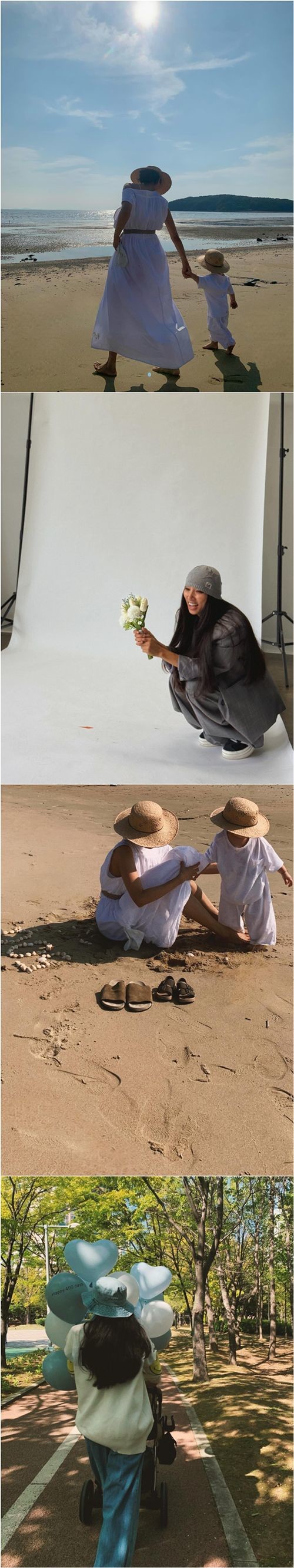 모델 문가비와 그의 아들 / 문가비 인스타그램