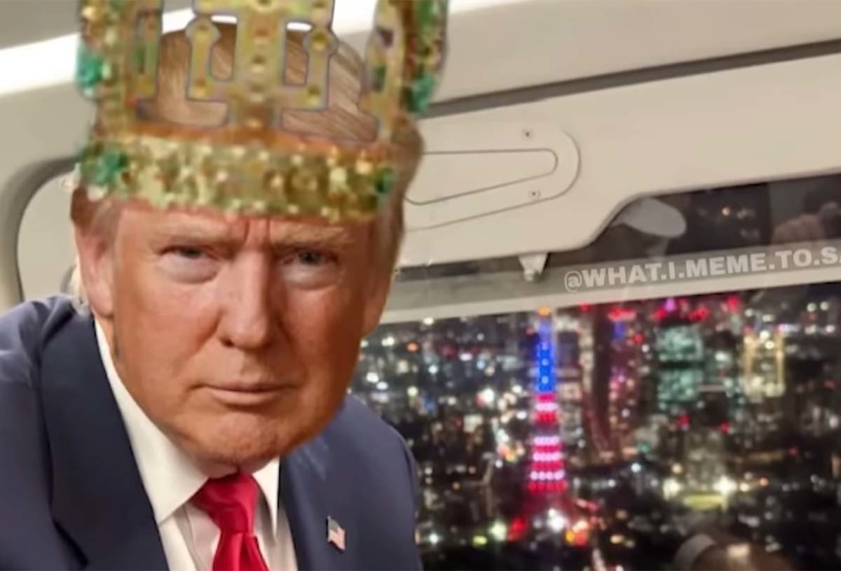 해외 네티즌들이 만든 도널드 트럼프 미국 대통령 밈 영상 중 일부. / SBS 뉴스
