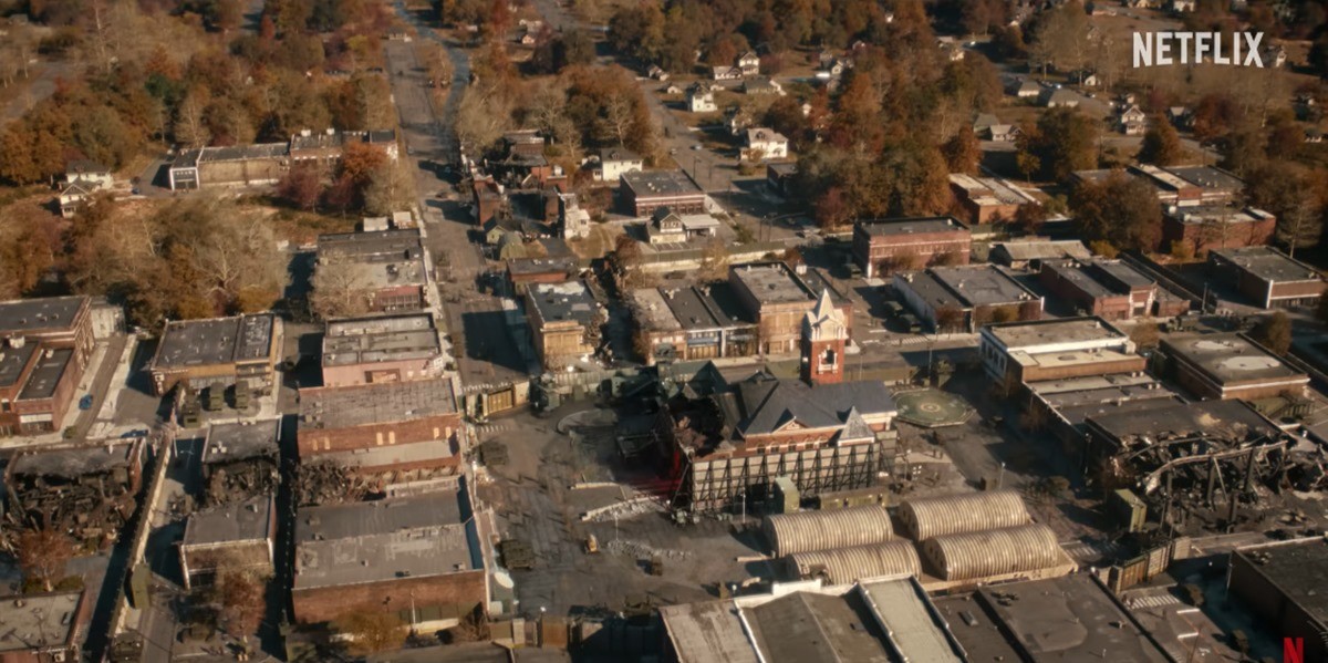 '기묘한 이야기'의 배경인 호킨스 마을 / 넷플릭스