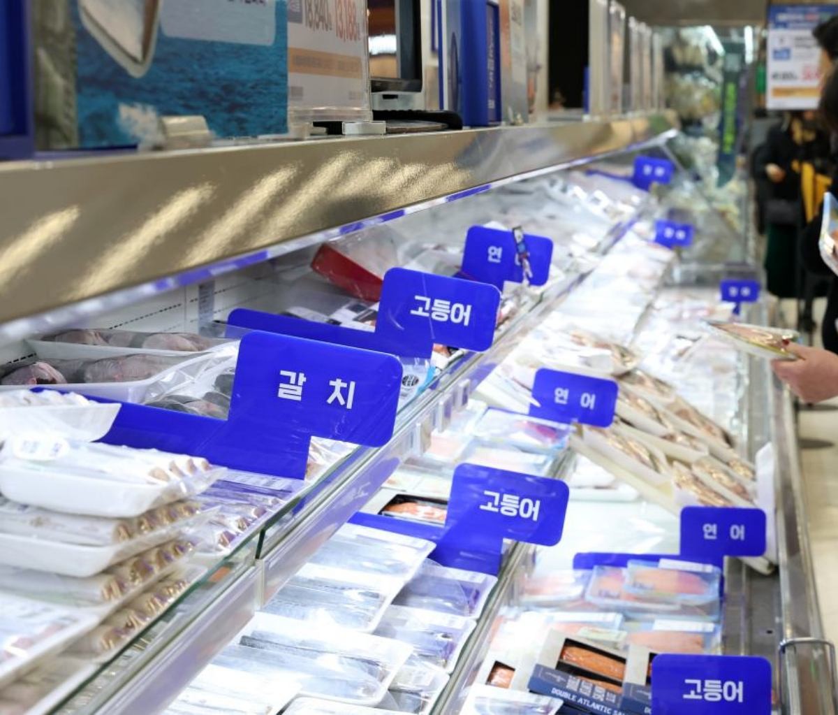 마트의 수산물들. 자료사진. / 뉴스1