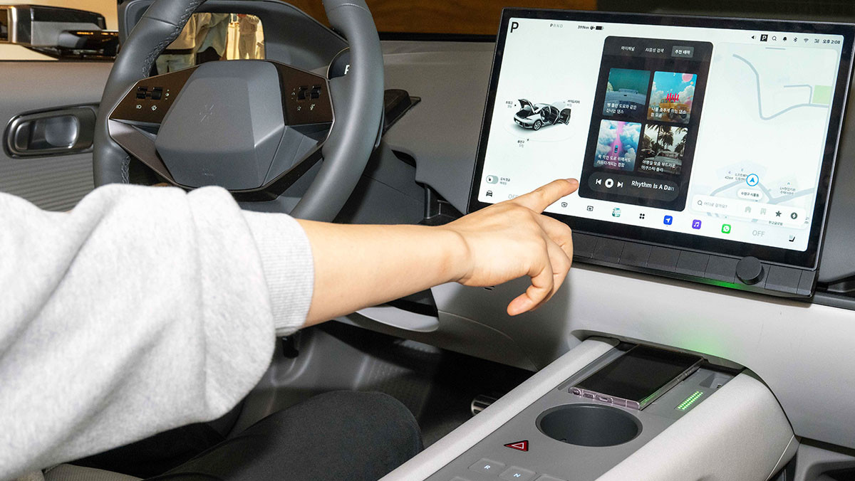 현대차그룹의 차세대 인포테인먼트 '플레오스'. / 현대자동차그룹