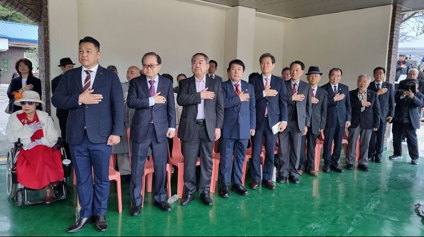 아이넷방송그룹 박준희 회장(사진,.좌측에서 4번째)메인 후원사 자격으로 행사에 참여했다.  / 사진제공=아이넷방송그룹