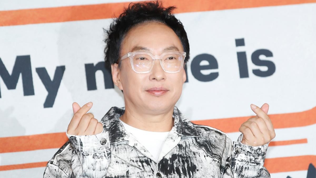 방송인 박명수가 지난해 6월 20일 오후 서울 마포구 상암동 스탠포드호텔에서 열린 JTBC 예능프로그램 'My name is 가브리엘' 제작발표회에서 포즈를 취하고 있다. / 뉴스1