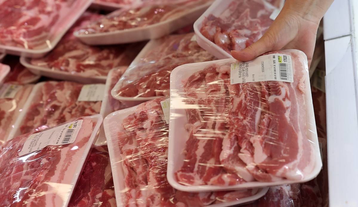 삼겹살 할인 판매 / 뉴스1