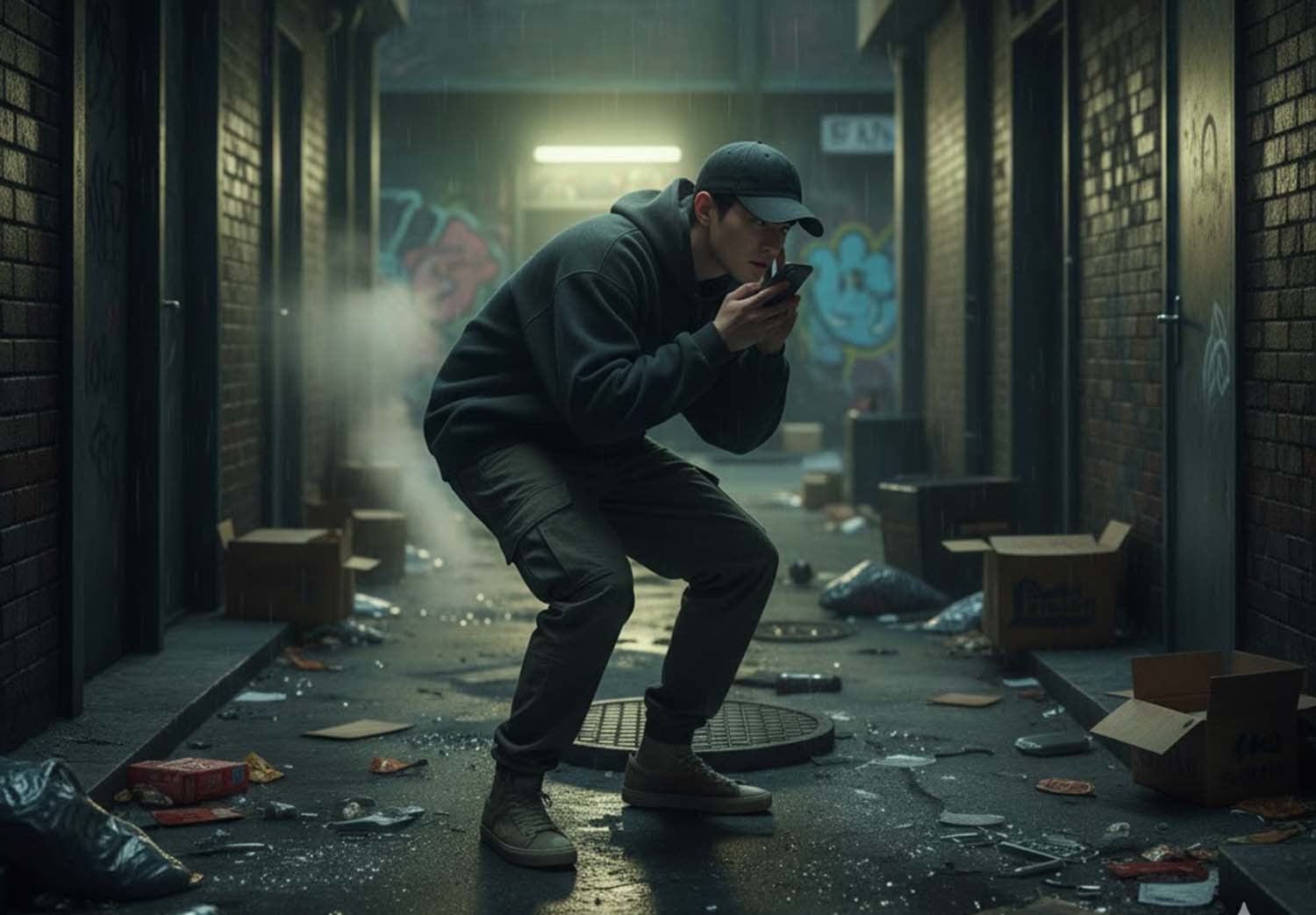 AI 툴로 제작한 사진.