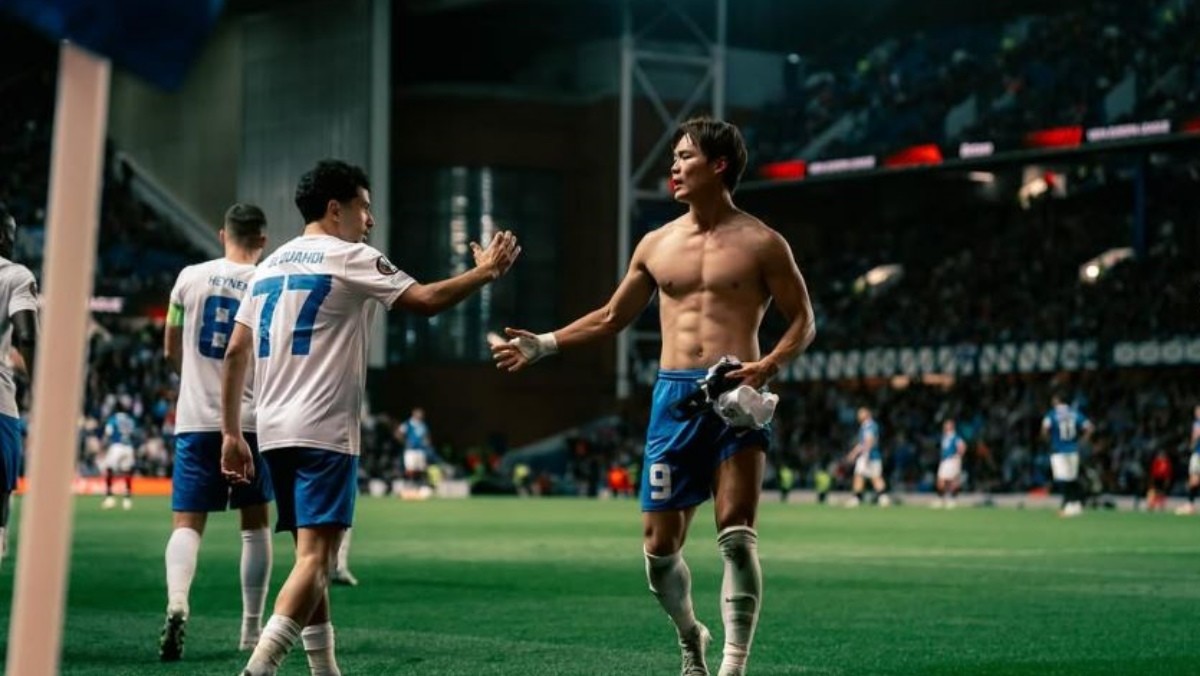 오현규 '나의 근육을 보아라' / 오현규 인스타그램