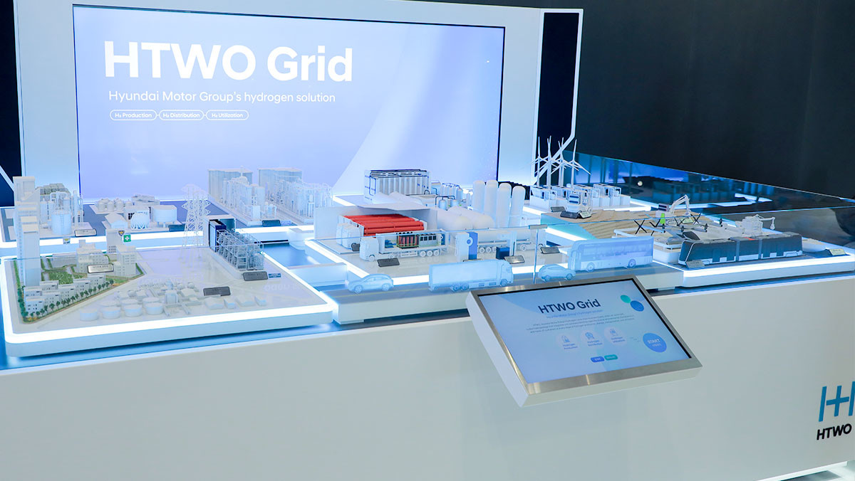 2024년 '올곧은 신념' 행사에서 현대차가 제안한 수소 생태계. 기사와 관련 없는 사진. / 권혁재 PD