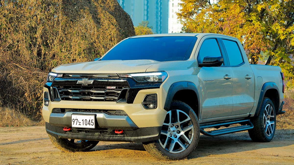 쉐보레 콜로라도는 최대 500만 원의 할인을 받을 수 있다. / 권혁재 PD