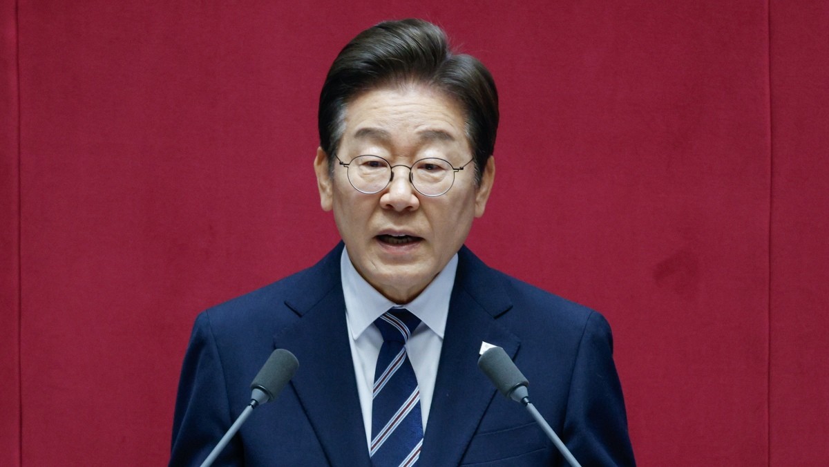 지난 6월 26일 이재명 대통령이서울 여의도 국회에서 열린 제426회국회(임시회) 제2차 본회의에서 2025년도 제2회 추가경정예산안에 대한 정부의 시정연설을 하고 있다.  / 뉴스1