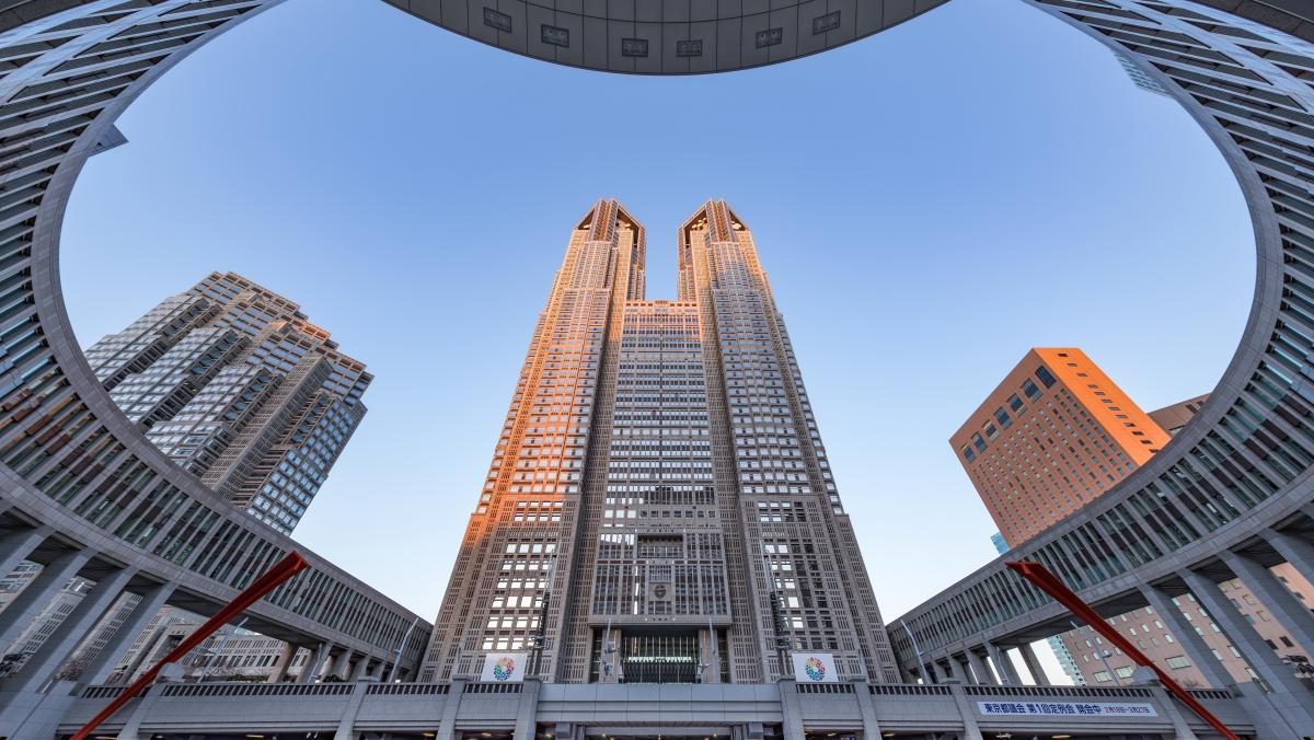 일본 도쿄도청. / mapman-shutterstock.com
