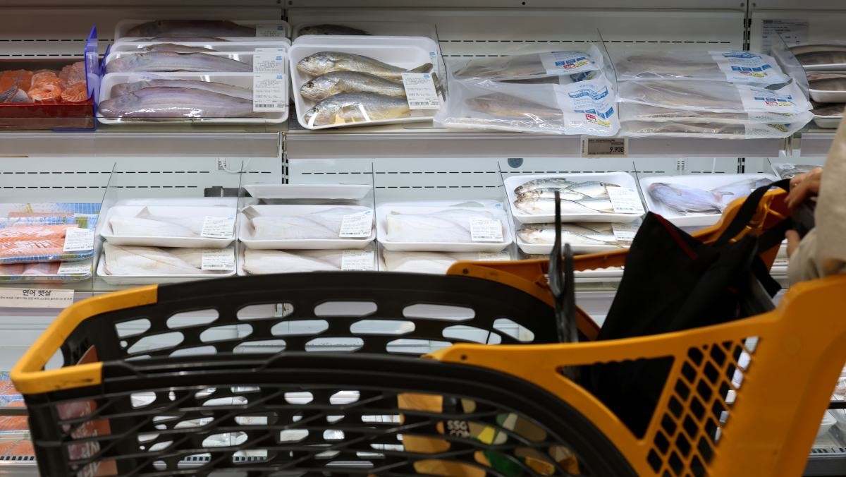 마트에서 장을 보는 시민 / 뉴스1