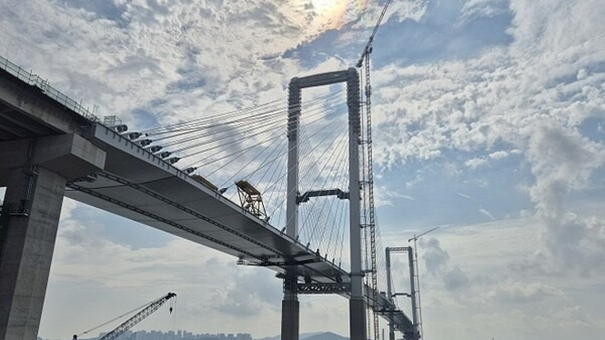 내년 1월 개통 예정인 인천 제3연륙교 / 인천경제청 제공