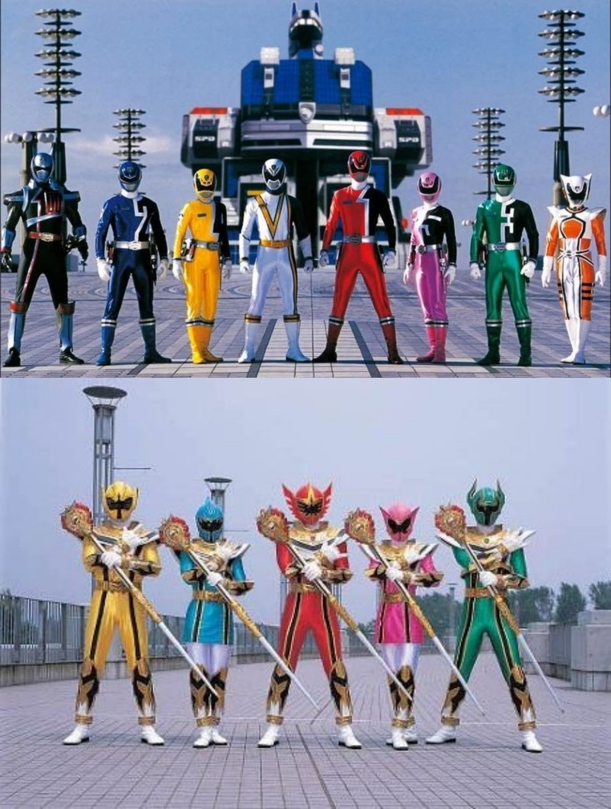 '파워레인저 SPD', '파워레인저 매직포스' / 토에이