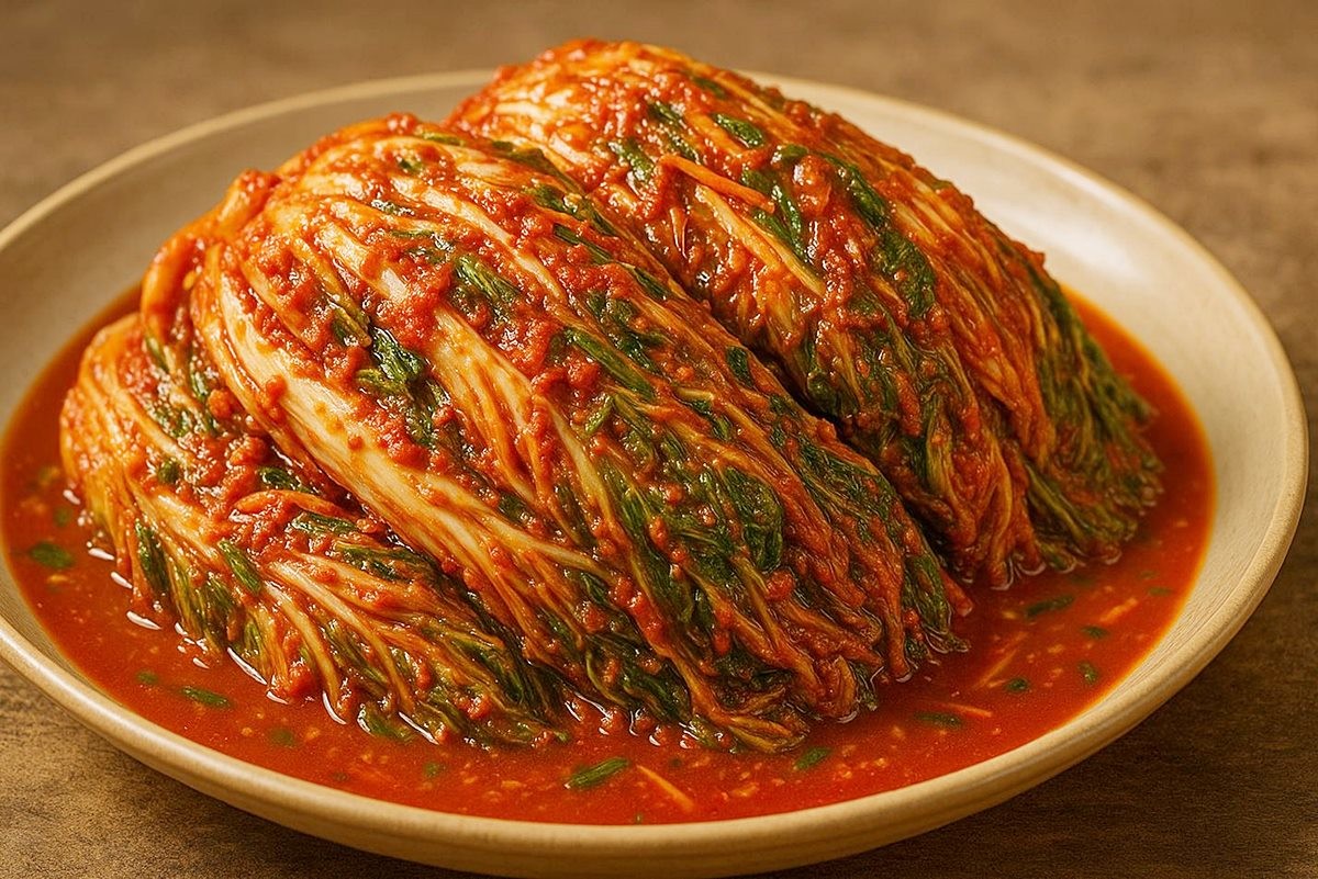 김장김치 모습. 기사 이해를 돕기 위해 AI를 활용해 제작한 자료 이미지. 실제 모습과 다소 차이가 있을 수 있다.