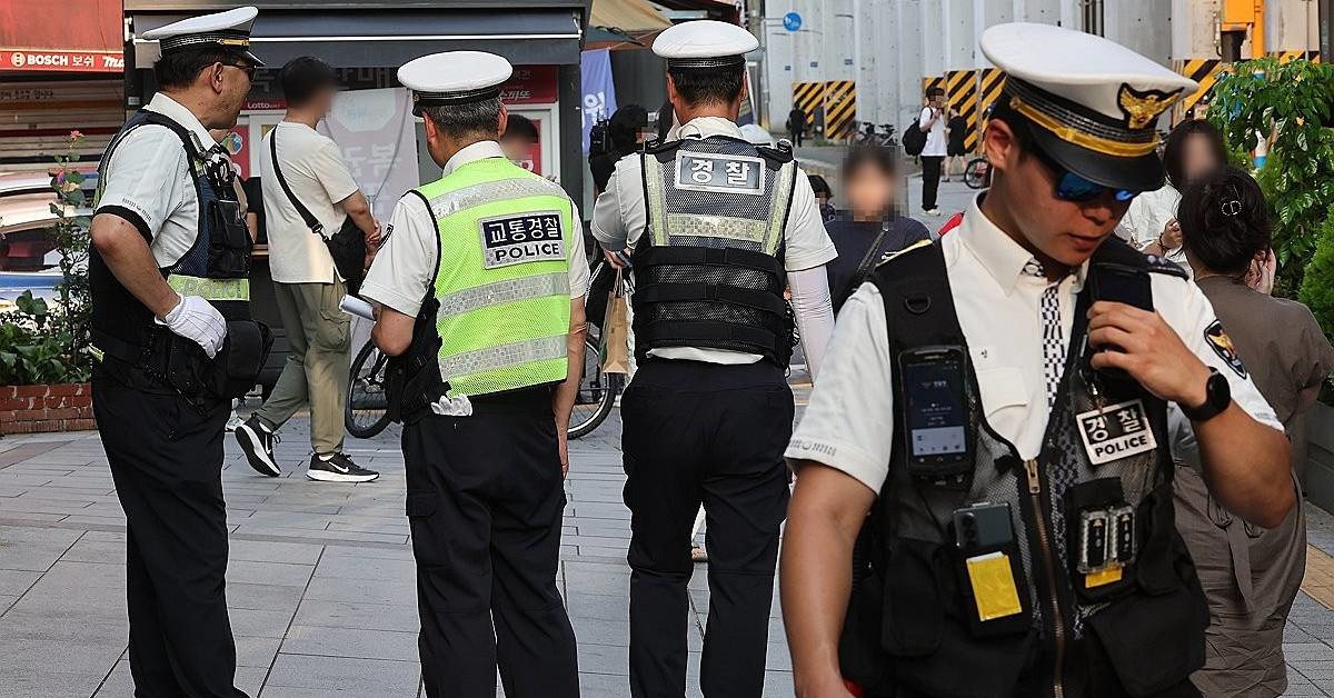 경찰 단속 자료 사진 / 연합뉴스