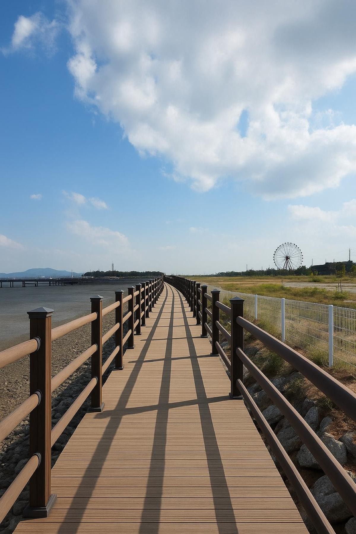 해안둘레길 데크 산책로 / 당진시