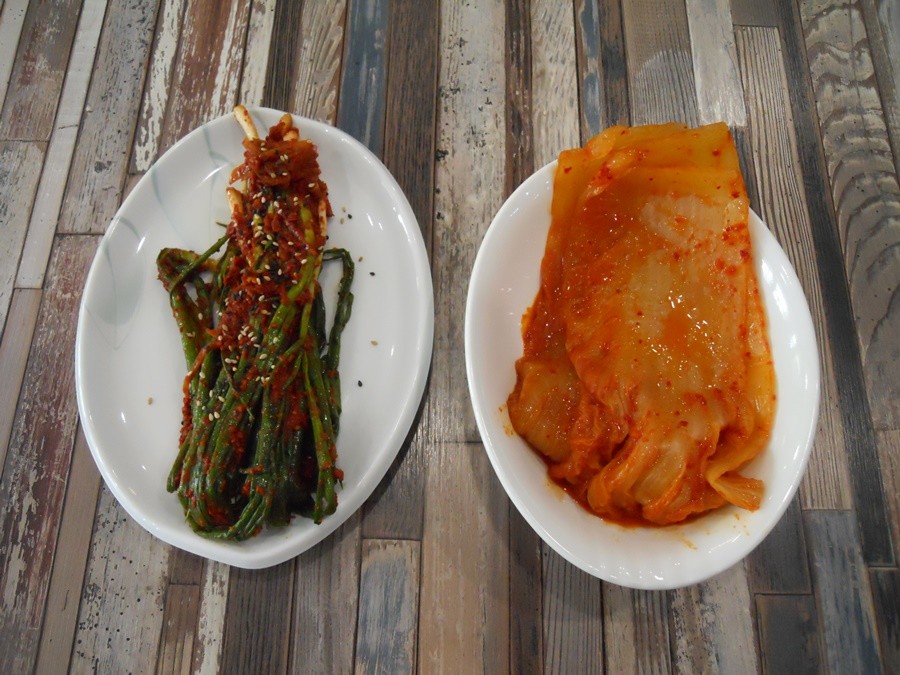 파김치와 묵은지 찜