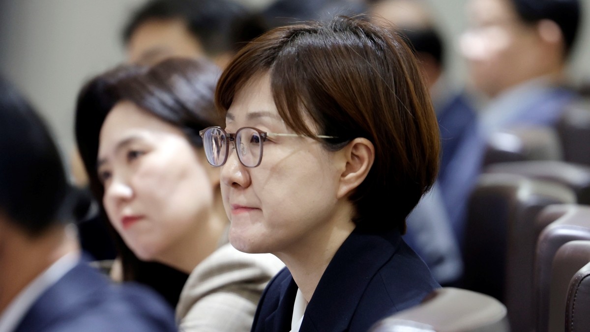 김현지 제1부속실장이 용산 대통령실에서 열린 국무회의에 참석해 있다. / 연합뉴스