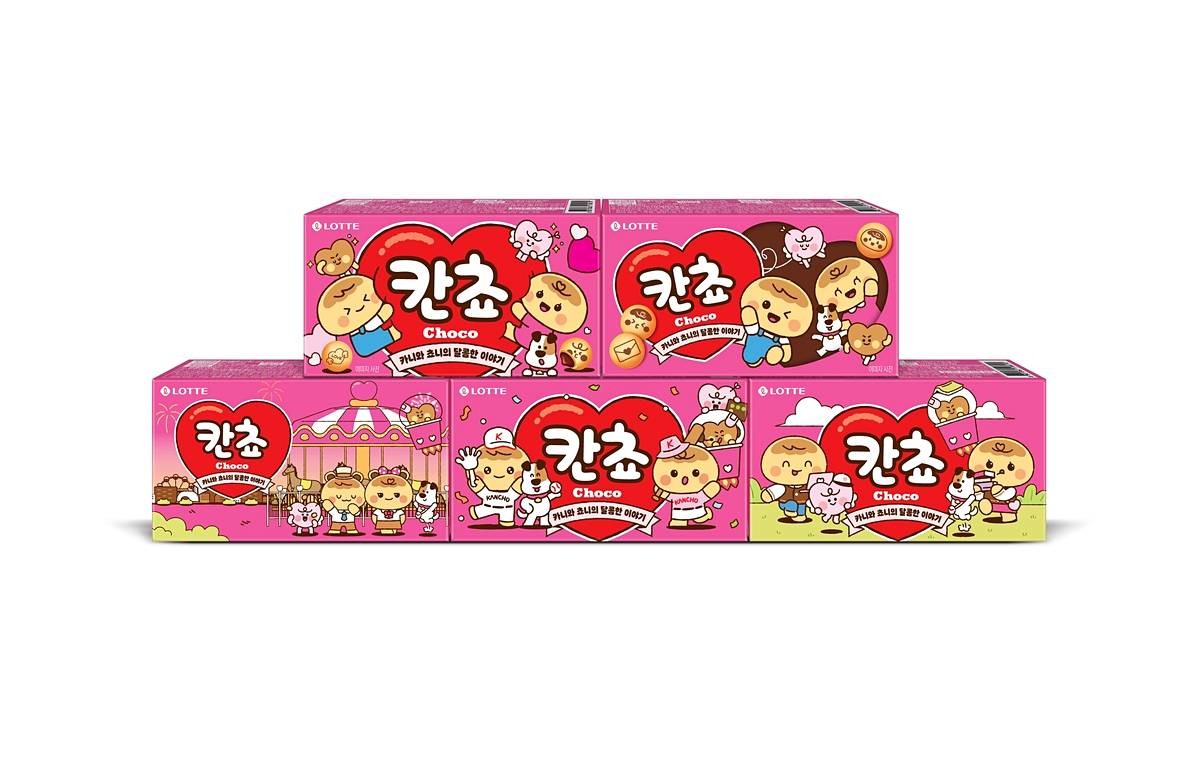 칸쵸 캐릭터 리뉴얼 / 롯데웰푸드 제공