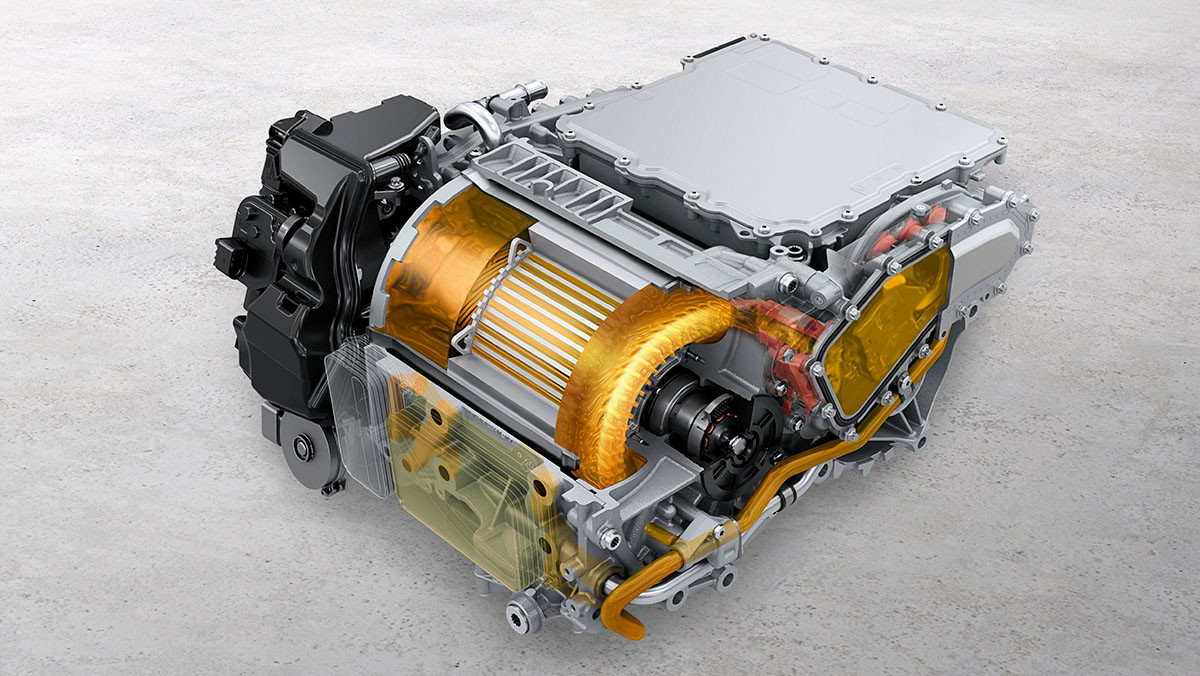 카이엔 일렉트릭에 탑재될 직접 냉각 방식의 전기 모터. / 포르쉐코리아