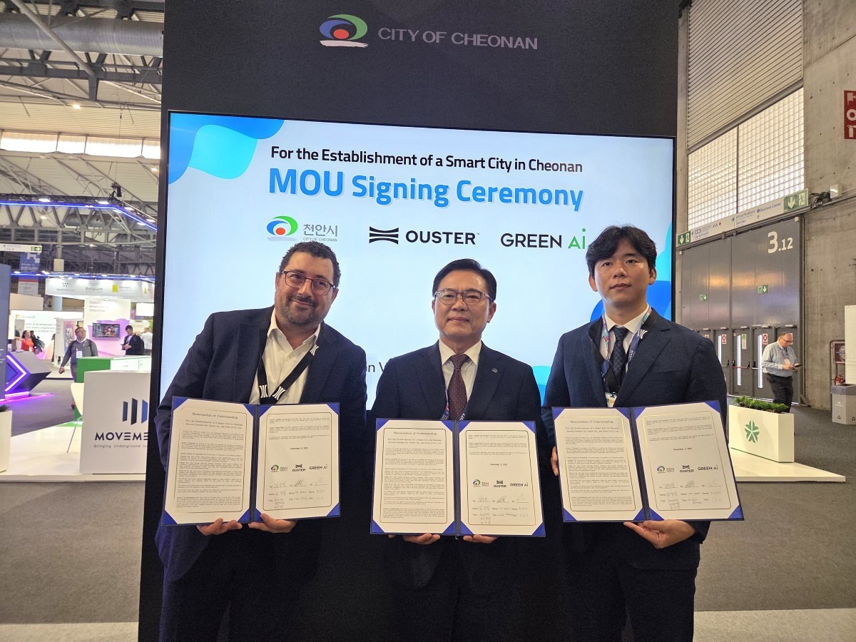 SCEWC 2025서 스마트도시협력 협약 / 천안시