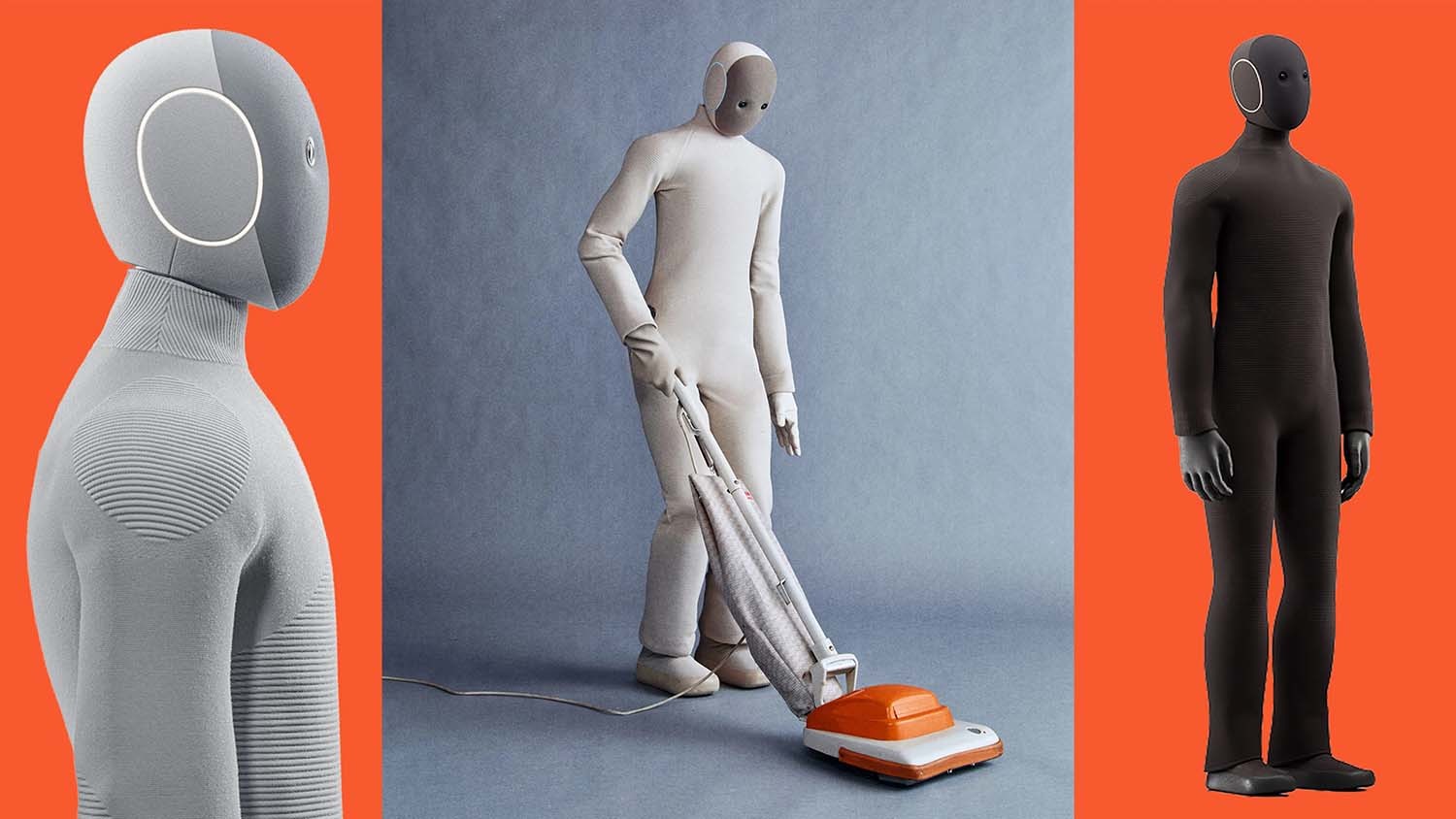 1X 테크놀로지스의 가정용 휴머노이드 네오(NEO). 키가 168cm인 설거지, 빨래, 조명 끄기 같은 일상적인 집안일을 스스로 처리할 수 있다. 가격이 2만달러(약 2890만원)다. / 1X 테크놀로지스