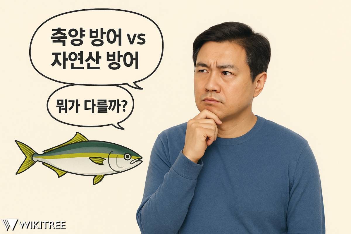 '축양 방어-자연산 방어', 차이점은? / 위키트리