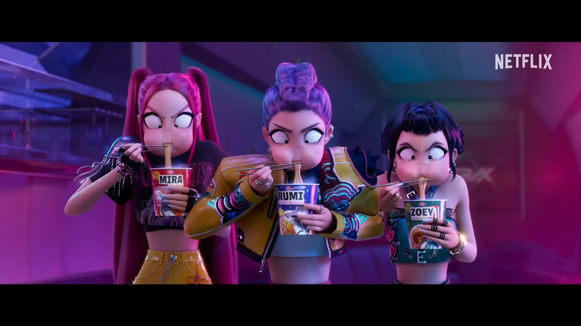 '케이팝 데몬 헌터스' 공식 예고편 일부. / 유튜브 'Netflix Korea 넷플릭스 코리아'