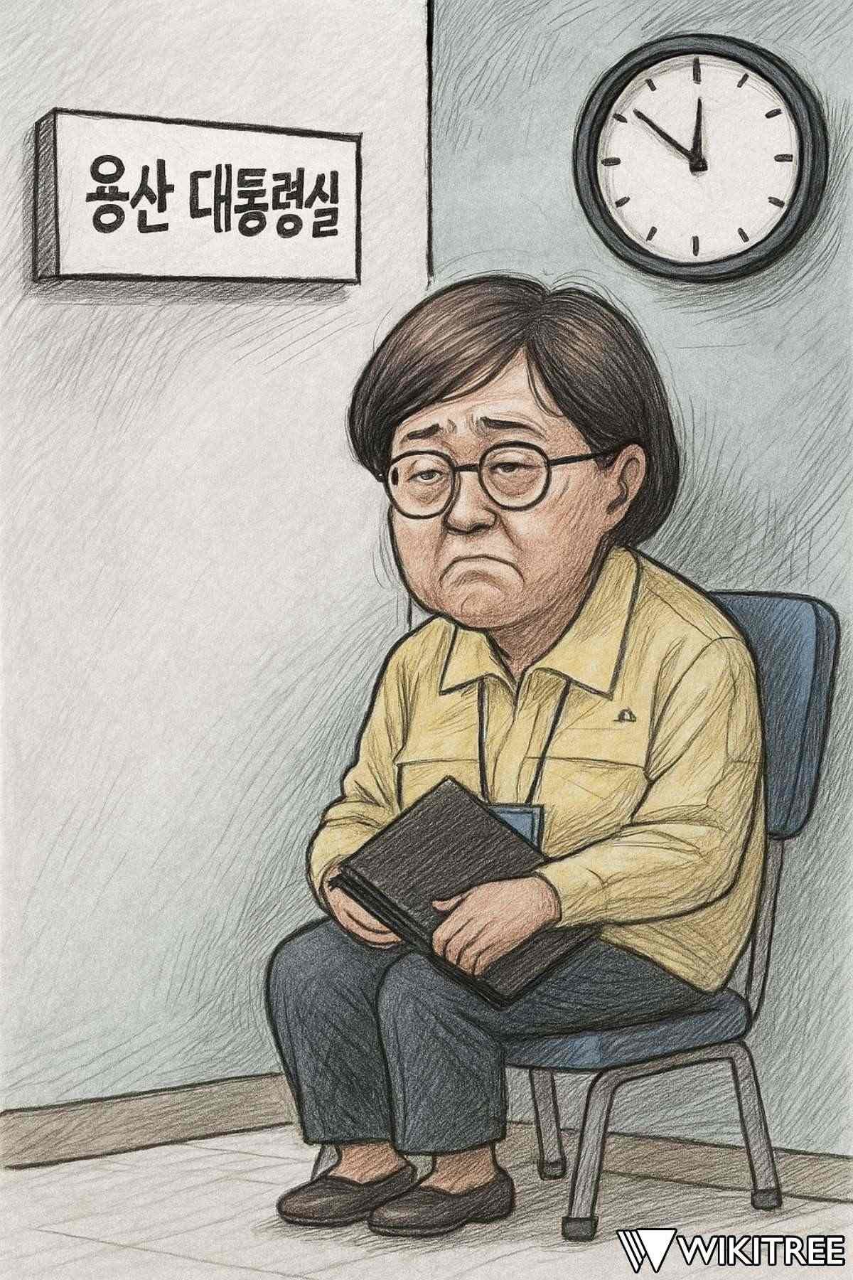 6일 대통령실에 따르면 김 실장은 이날 이재명 대통령의 강원도 산불대책 점검 일정을 수행하려 했으나, 이 대통령의 지시에 맞춰 현장에 가지 않은 채 용산 대통령실에서 머무르고 있다. / 위키트리