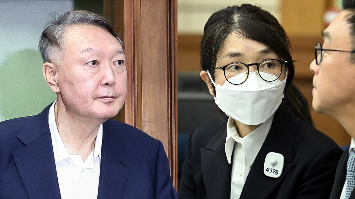 윤석열 전 대통령, 김건희 여사 / 뉴스1