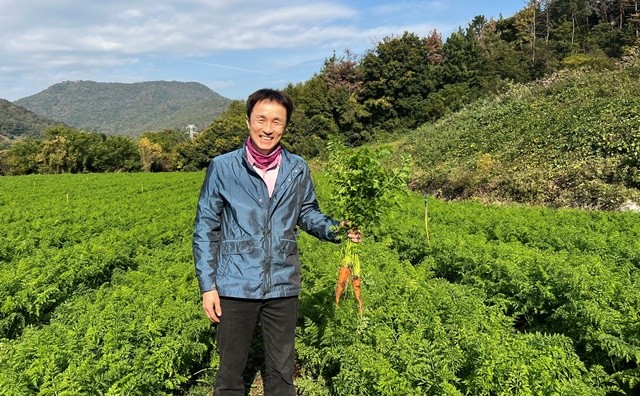 친환경농산물-무농약 당근 재배(여수시 율촌면 류용현)