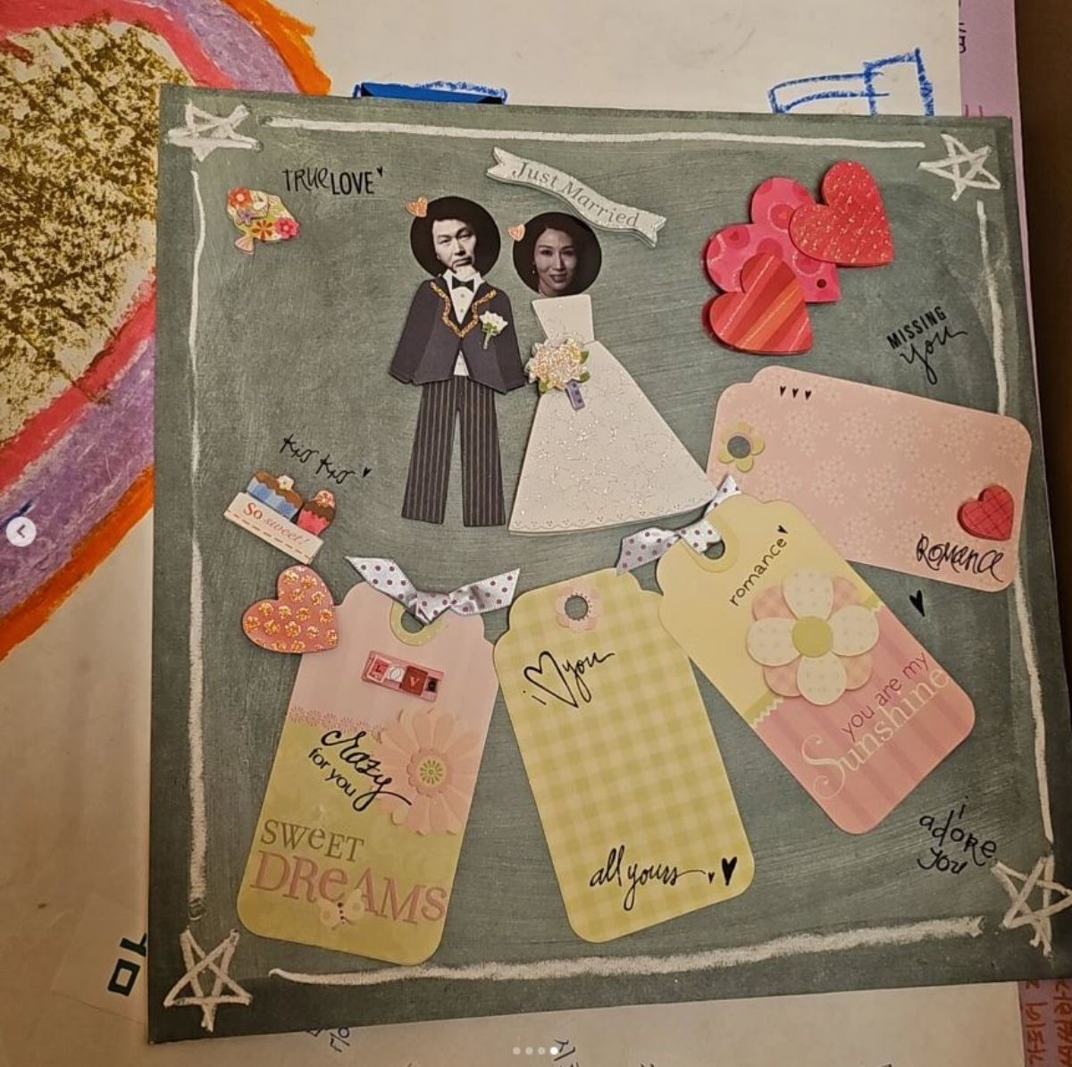 노소영 아트센터 나비 관장이 업로드한 이미지 중 일부. / 노소영 인스타그램