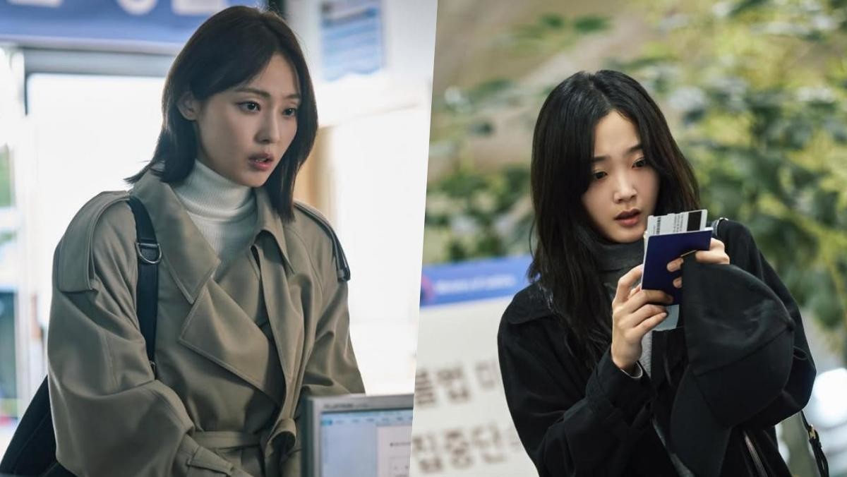 '당신이 죽였다' 주연 전소니(왼족)와 이유미(오른쪽). / 넷플릭스 제공